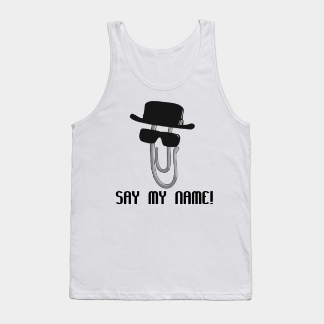 Clippy Heisenberg Tank Top by evilpanda